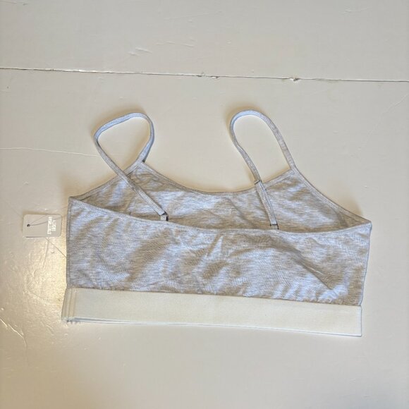 NWT Streetwear Society Grey & White Sleeping / Underwear Tank Bra Top Size XL - Picture 4 of 6